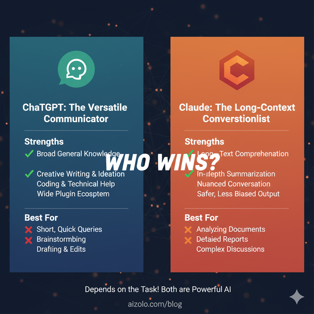 ChatGPT vs Claude