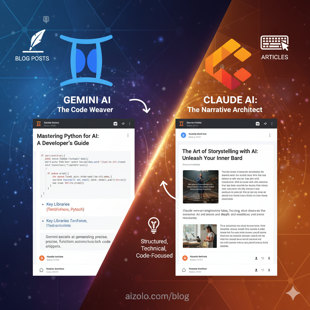Gemini vs Claude for Content Creation — Which AI Wins for Creators in 2025?