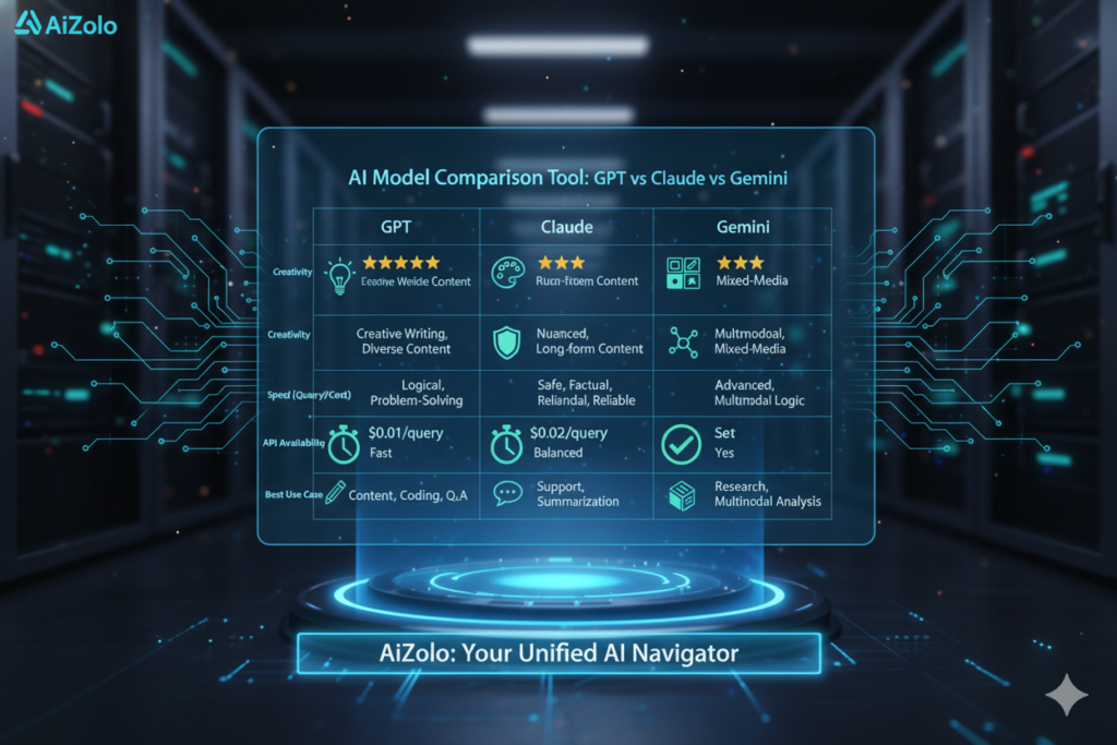 Example: Comparing GPT vs Claude vs Gemini