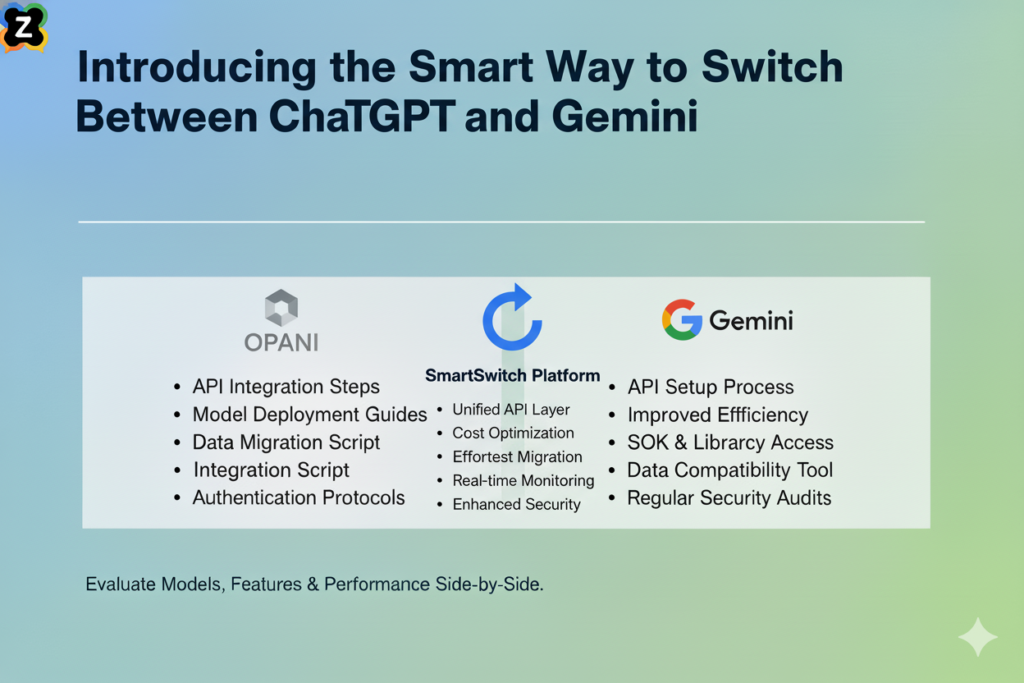Introducing the Smart Way to Switch Between ChatGPT and Gemini