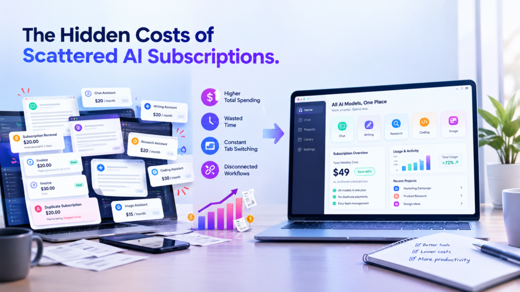 The Ultimate Guide to Using Multiple Chatbots in One App: Transform Your AI Workflow in 2026 2 The Hidden Costs of Scattered AI Subscriptions