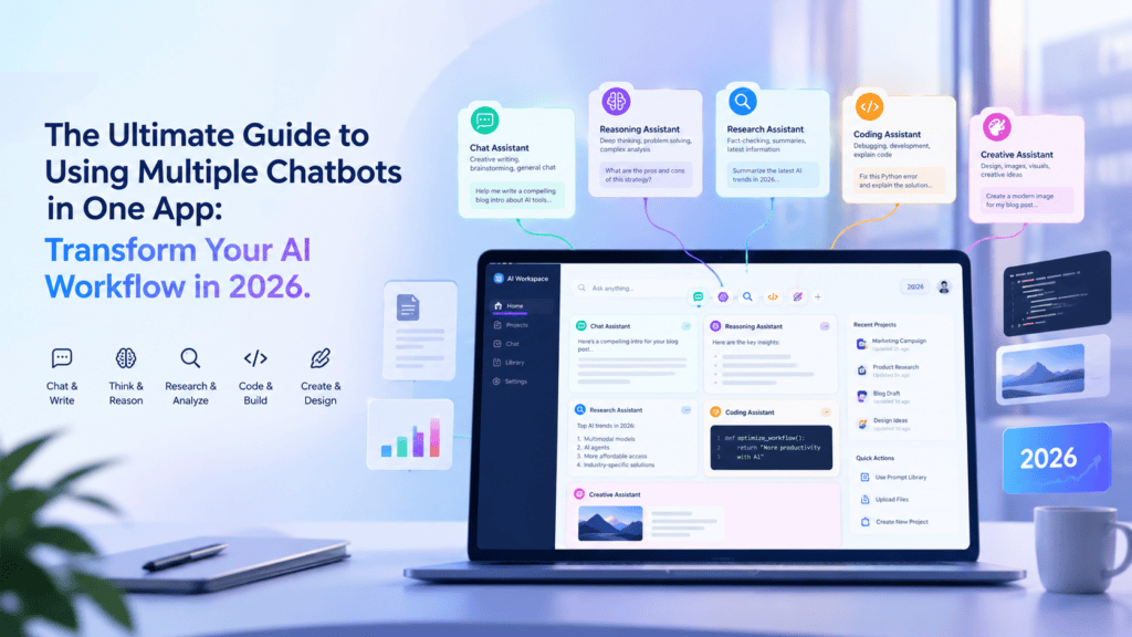 The Ultimate Guide to Using Multiple Chatbots in One App: Transform Your AI Workflow in 2026 1 The Ultimate Guide to Using Multiple Chatbots in One App Transform Your AI Workflow in 2026