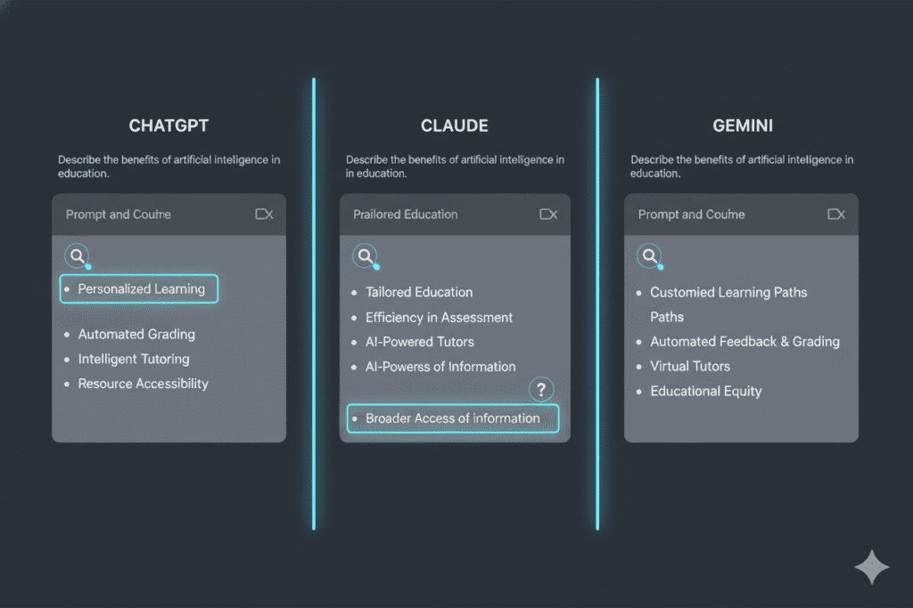 ai comparison tools