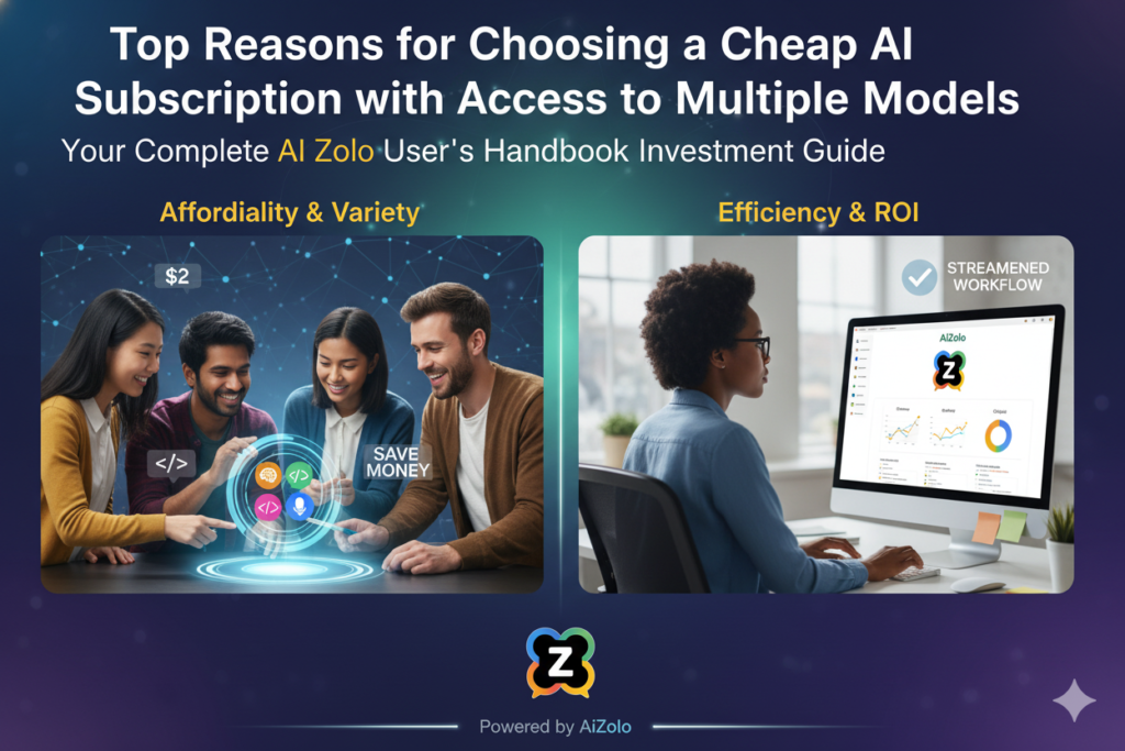 Top Reasons for Choosing a Cheap AI Subscription with Access to Multiple Models: Your Complete AI Zolo User's Handbook Investment Guide