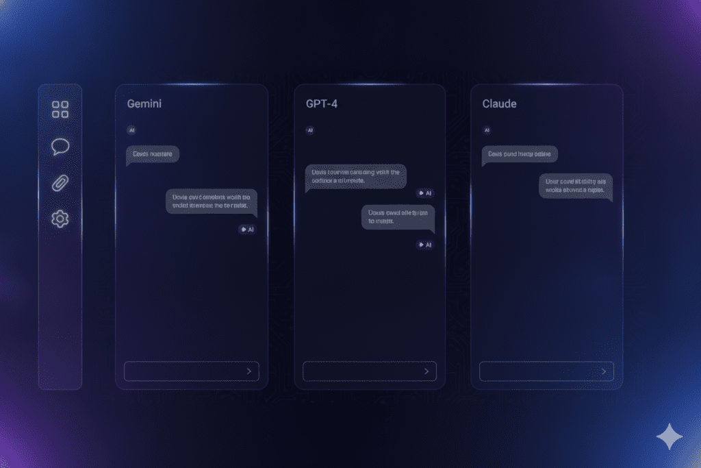 AiZolo multi-model chat workspace interface