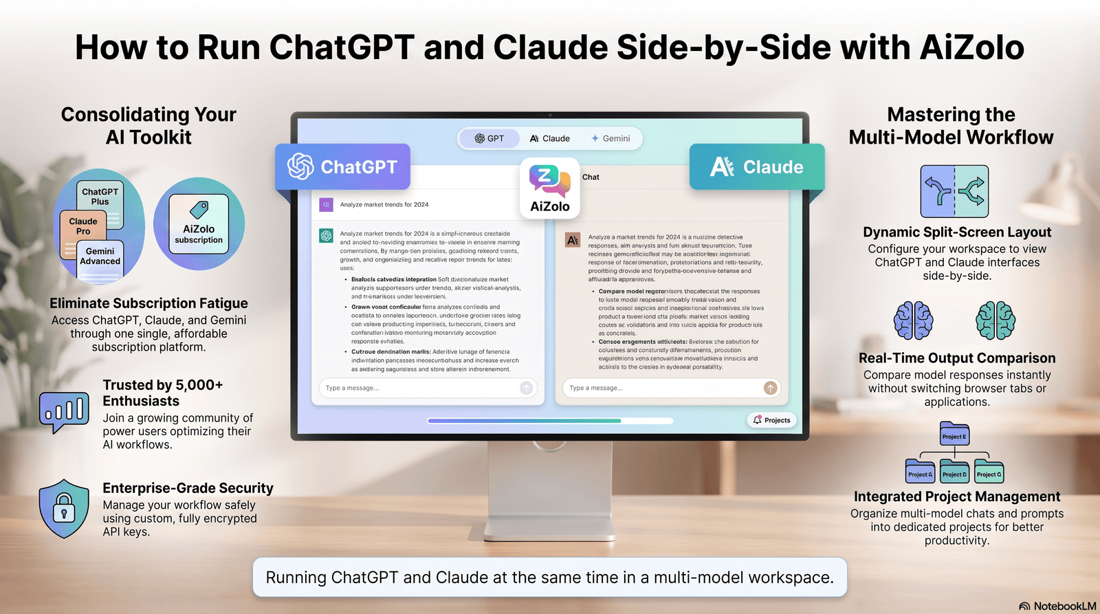 Comparison chart of ChatGPT versus Claude by task category including coding, writing, and research