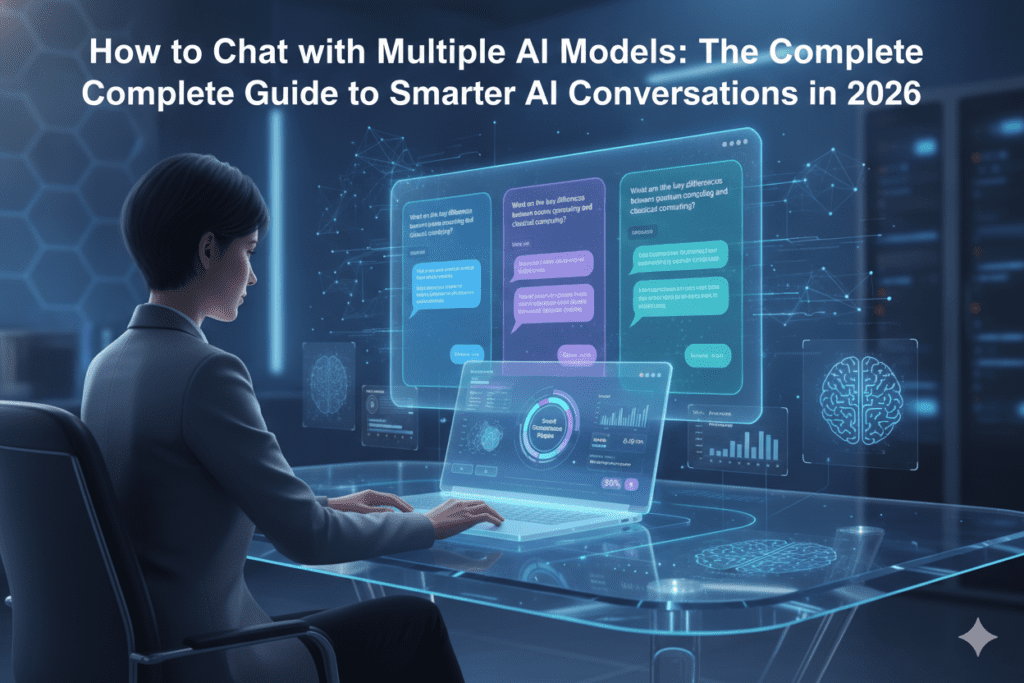 how to chat with multiple ai models