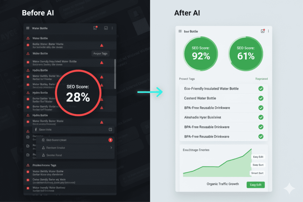 AI for SEO optimized product tags