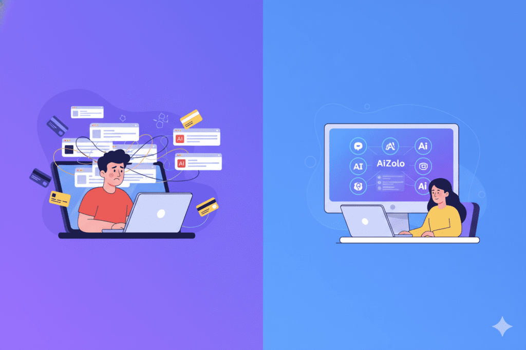 AI subscription savings compared to individual SaaS tools