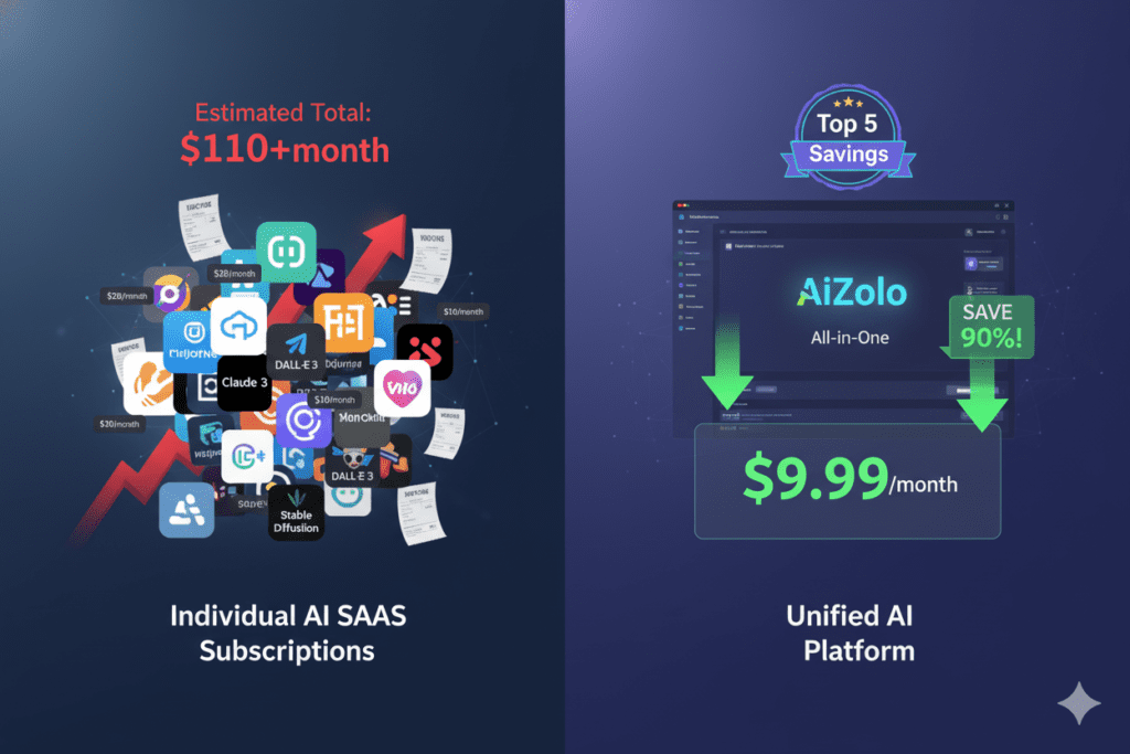 AI subscription vs individual SaaS tools