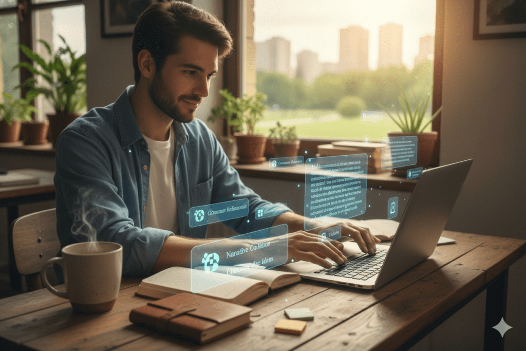 AI writing tools for fiction writers