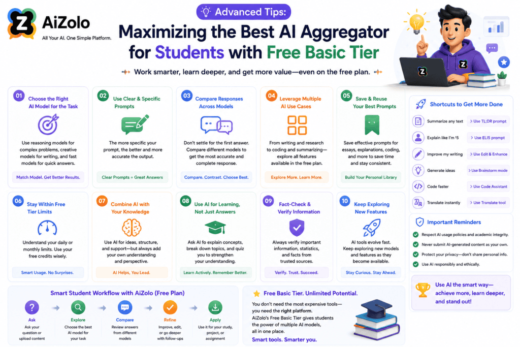 Advanced Tips Maximizing the Best AI Aggregator for Students with Free Basic Tier