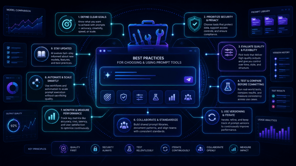 Best Practices for Choosing and Using Prompt Tools