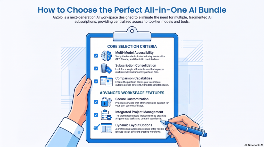 Checklist for choosing an AI tools bundle for freelancers