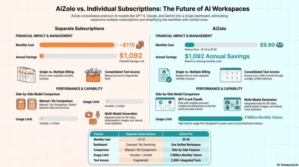 Comparison graphic showing Semrush versus Ahrefs across pricing, AI visibility, backlinks, and content tools for agencies