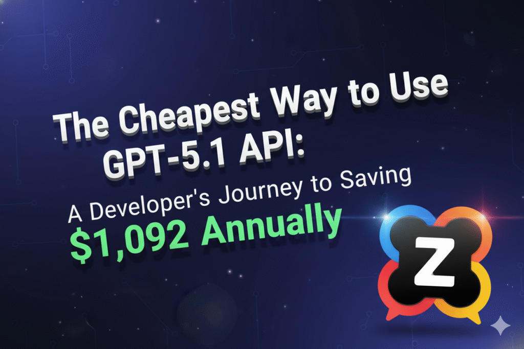 The Cheapest Way to Use GPT-5.1 API: A Developer's Journey to Saving $1,092 Annually