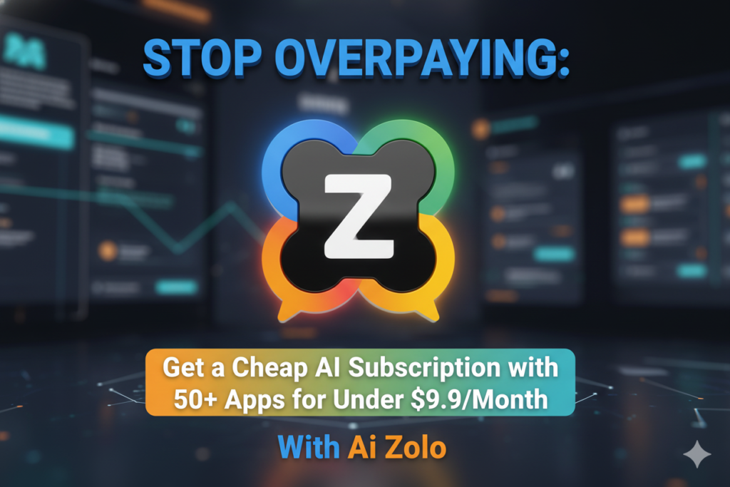 Stop Overpaying: Get a Cheap AI Subscription with 50+ Apps for Under $9.9/Month With Ai Zolo