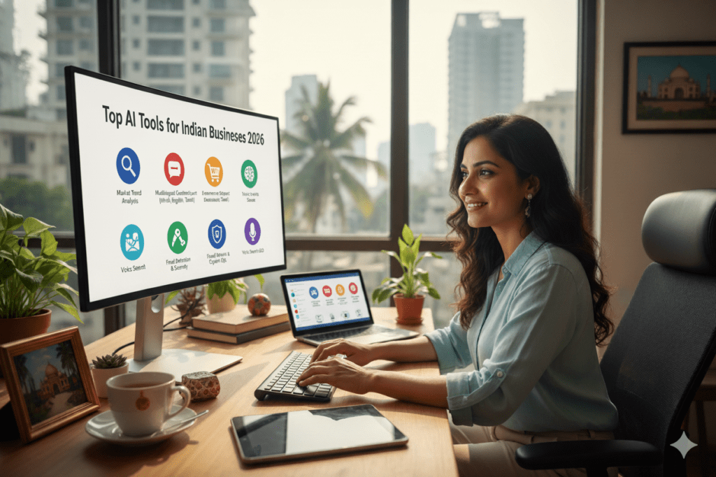 Best AI Tools for Online Business in India