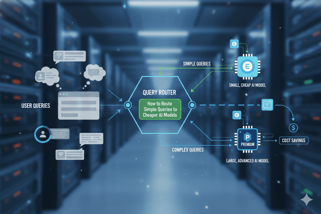 How to Route Simple Queries to Cheaper AI Models