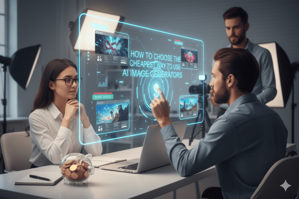 cheapest way to use multiple ai image generators