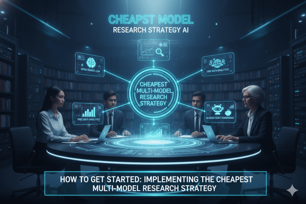 cheapest way to use multiple ai models for research