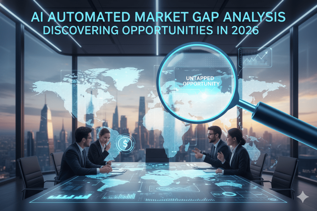 how to use ai for automated market gap analysis