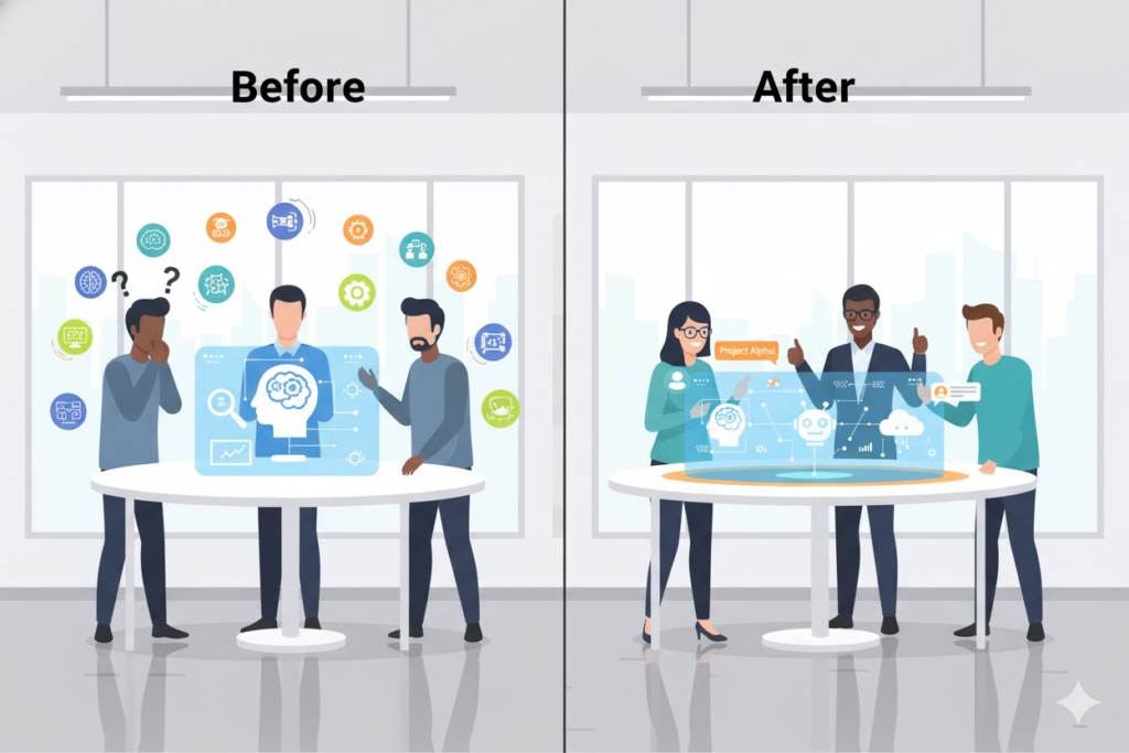 How to Build a Shared AI Workspace for Small Teams: The Complete 2025 Guide
