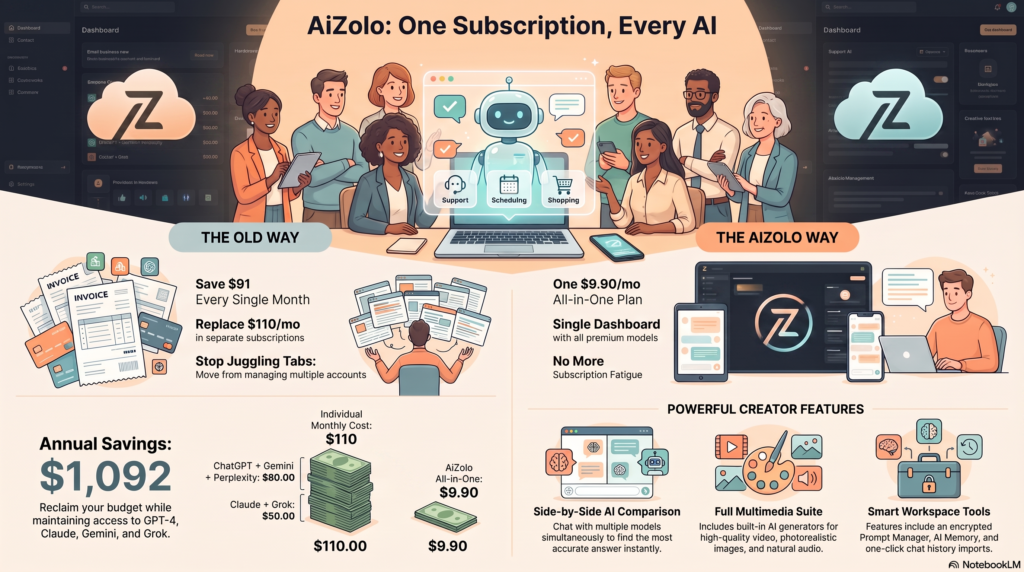 Illustration of AI chatbot GPT use cases across business and daily life