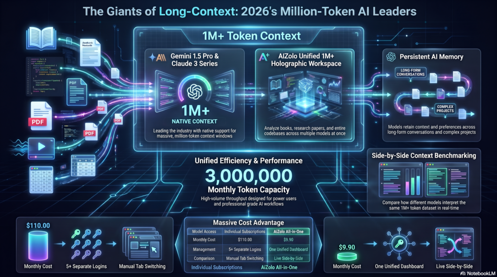 Which AI Models Support Million-Token Context