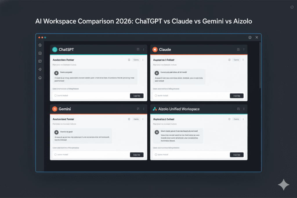 ai workspace vs single ai model comparison 2026