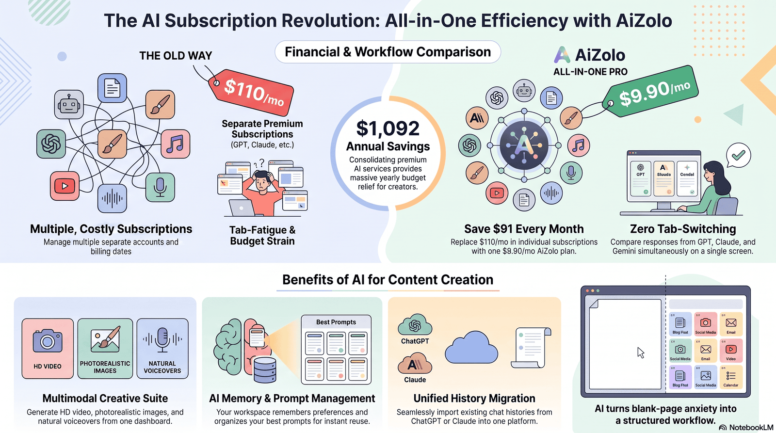 benefits of AI content creation tools