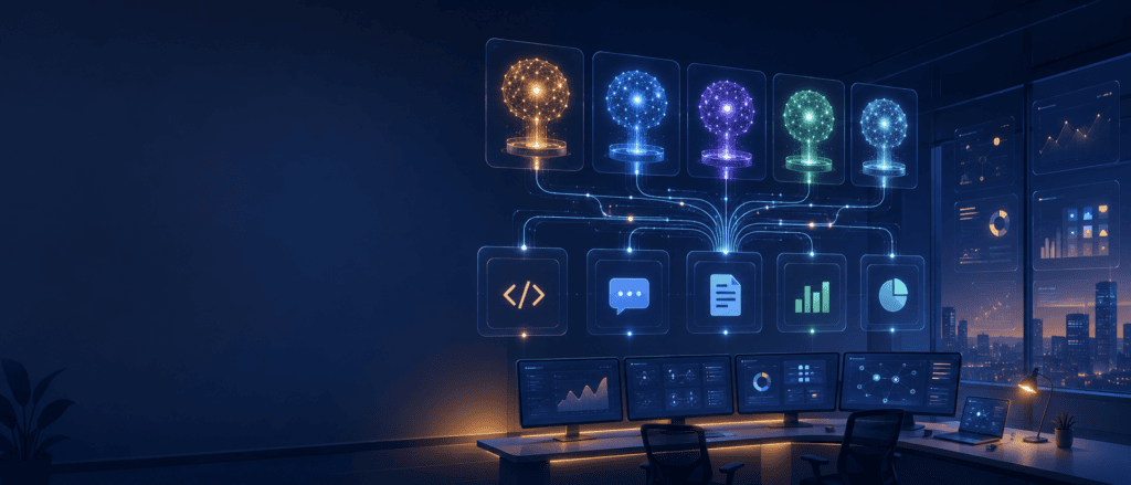 compare ai model performance for b2b saas workflows