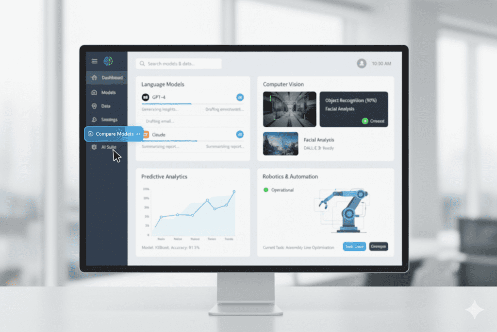 compare different AI models