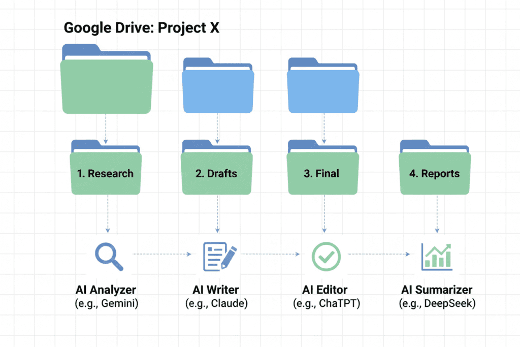 connect ChatGPT to shared Google Drive folders