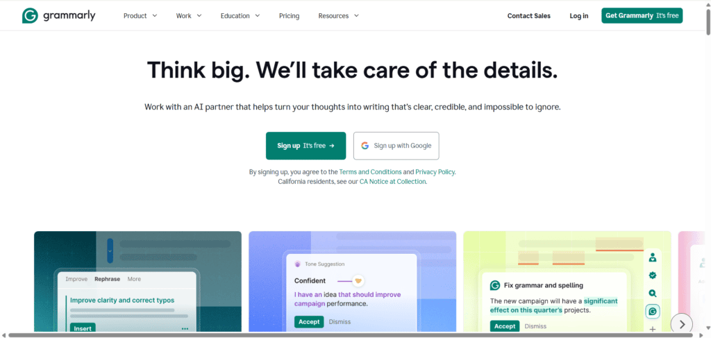 grammarly ai 