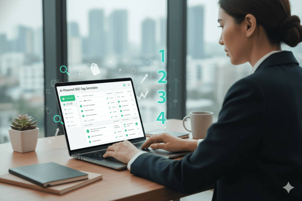 how to use ai for generating seo optimized product tags