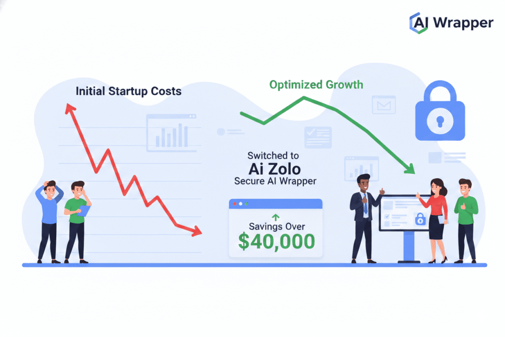 how to use an AI wrapper for OpenAI key safely
