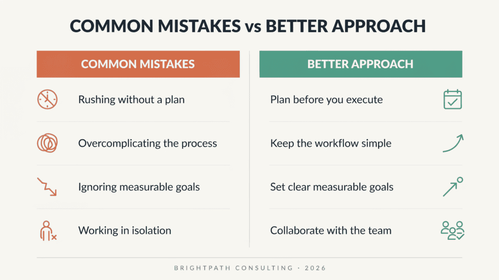 mistakes to avoid when comparing multiple AI models