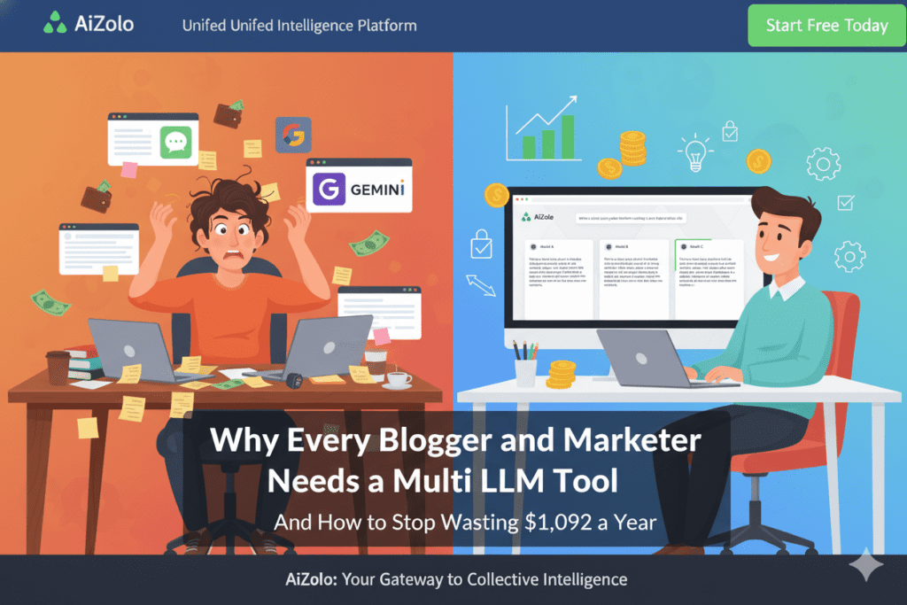 multi llm tool for bloggers and marketers