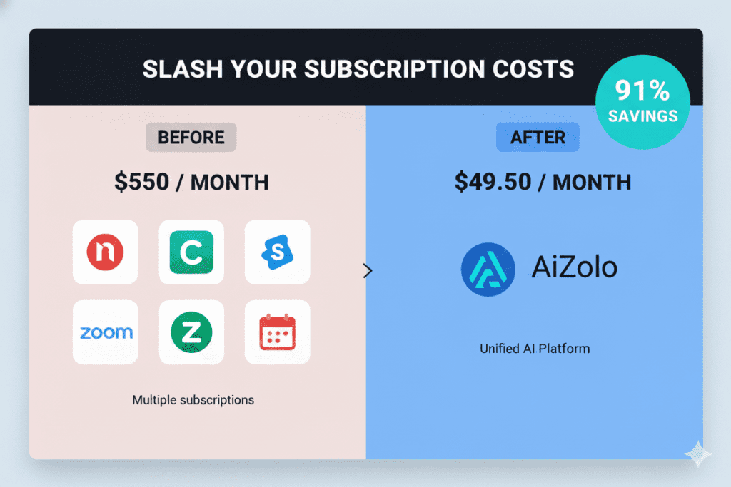 one AI subscription vs multiple AI tools