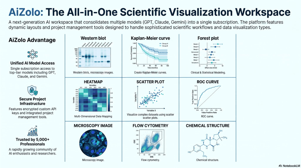 Types of scientific figures that AI can analyze and interpret