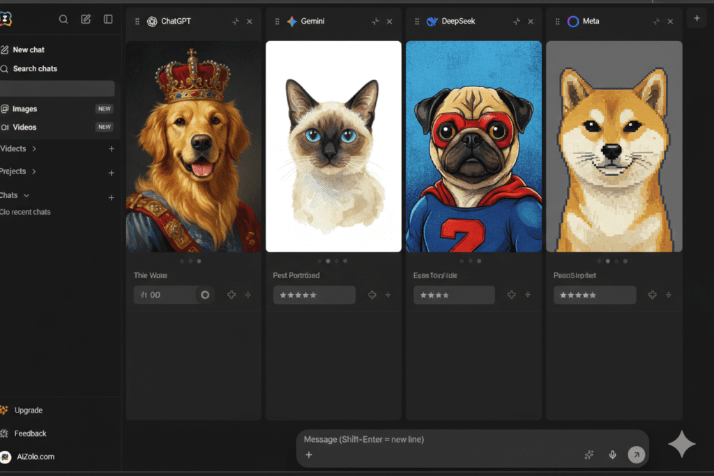 AI Pet Portrait Generator
