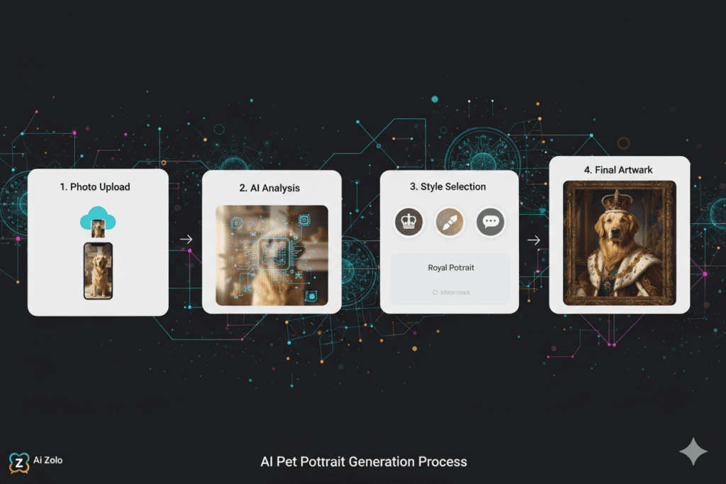AI Pet Portrait Generator