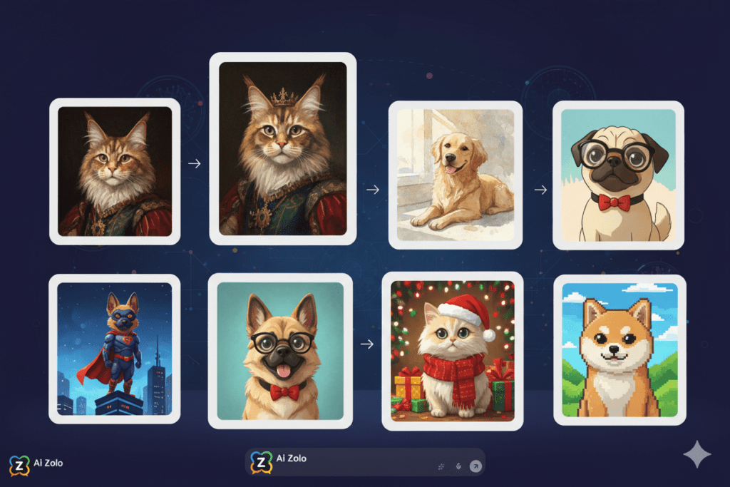 AI Pet Portrait Generator