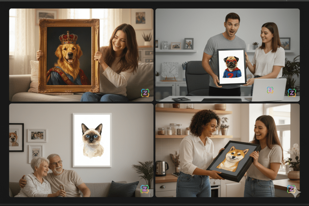 AI Pet Portrait Generator