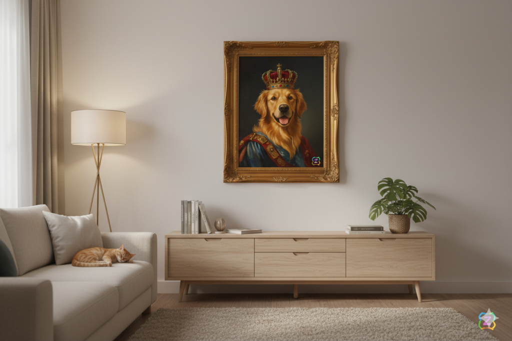 AI Pet Portrait Generator