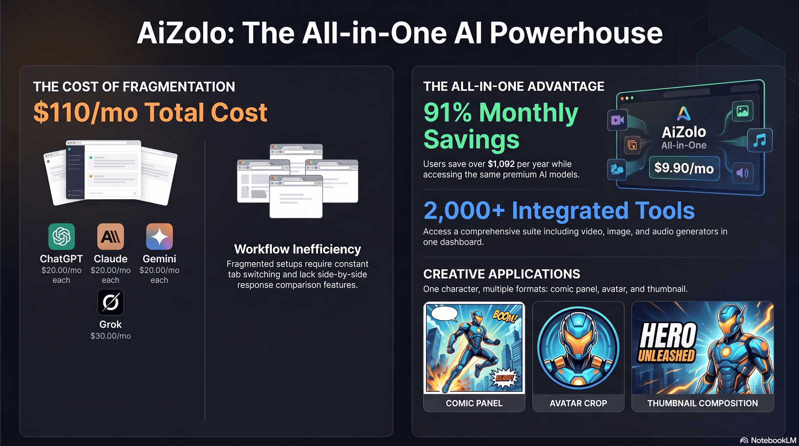 AI superhero generator used for comics, avatars, and thumbnails