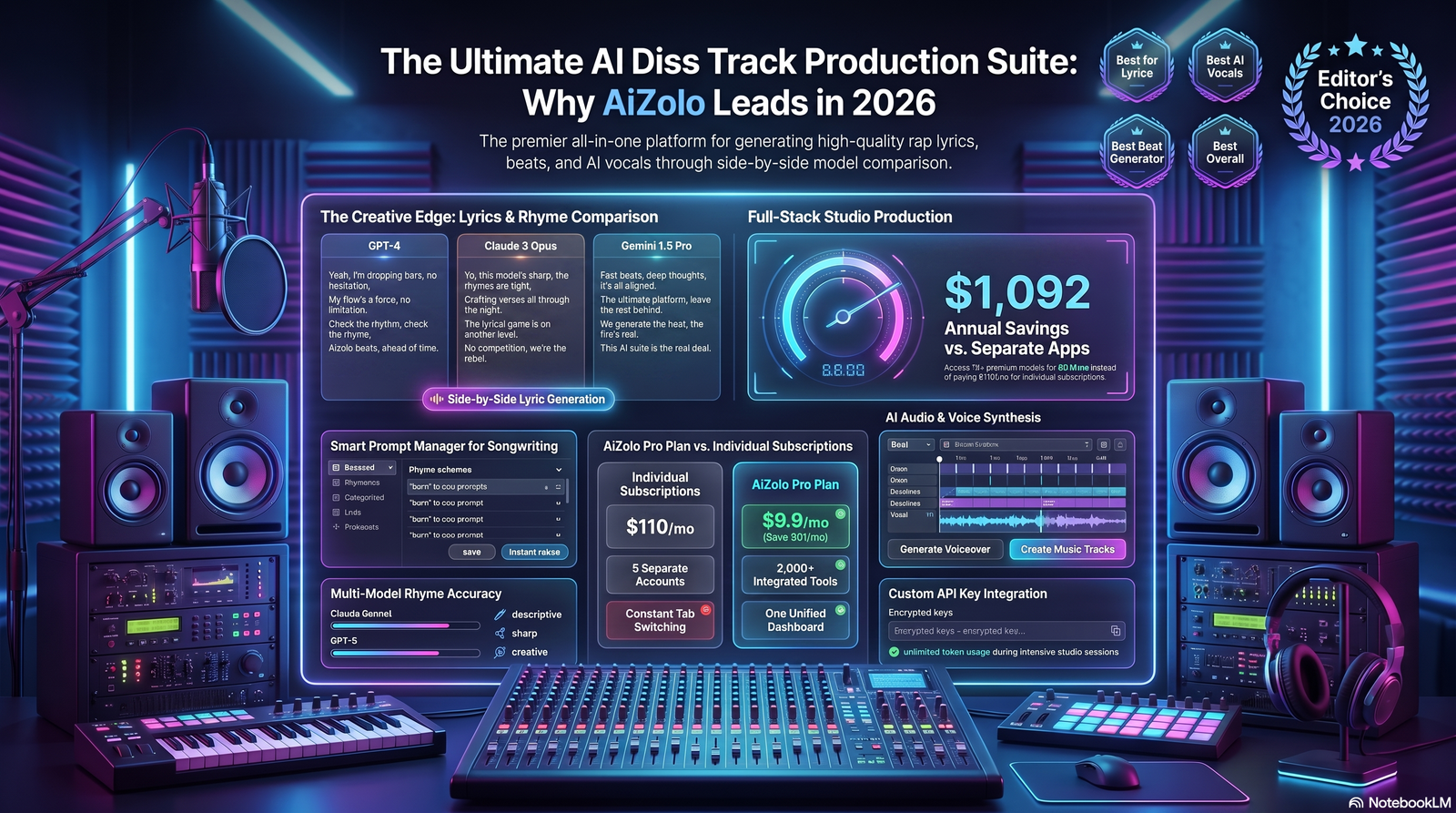 Best AI Diss Track Generators in 2026