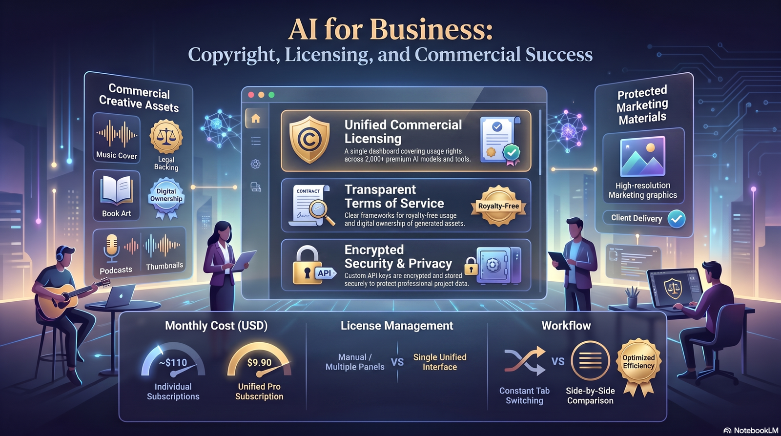 Copyright, Licensing, and Commercial Use 