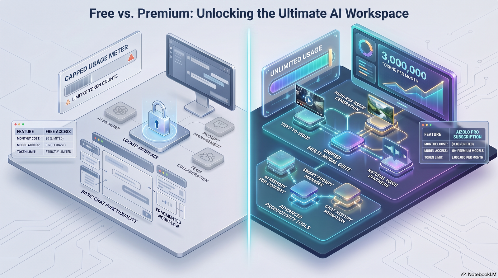 Free vs. Paid What You Actually Get